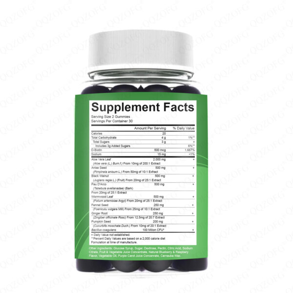 Para Cleanse Mixed Berry Gummy Supplement