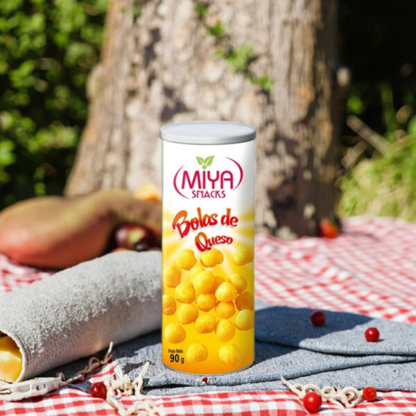 Cheese Coated Corn Puffed Snacks