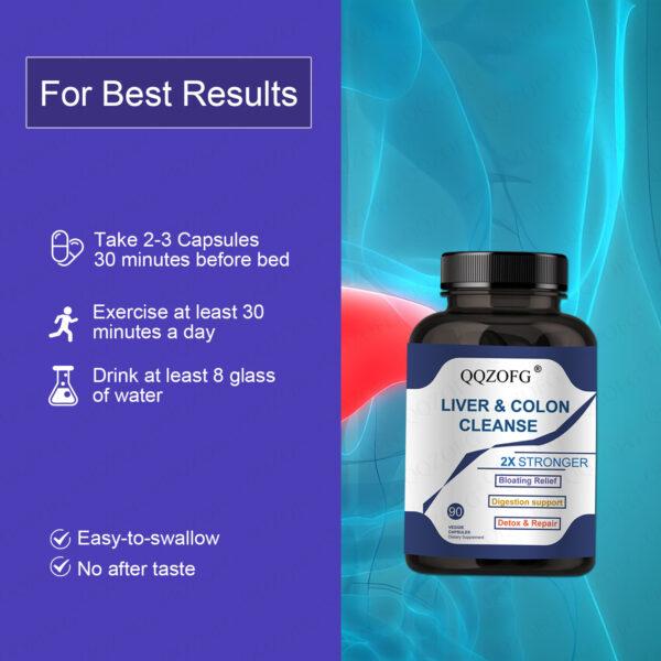 Herbal Gut Wellness Detox Capsules