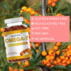Vegan Sea Buckthorn Oil Softgel Capsules