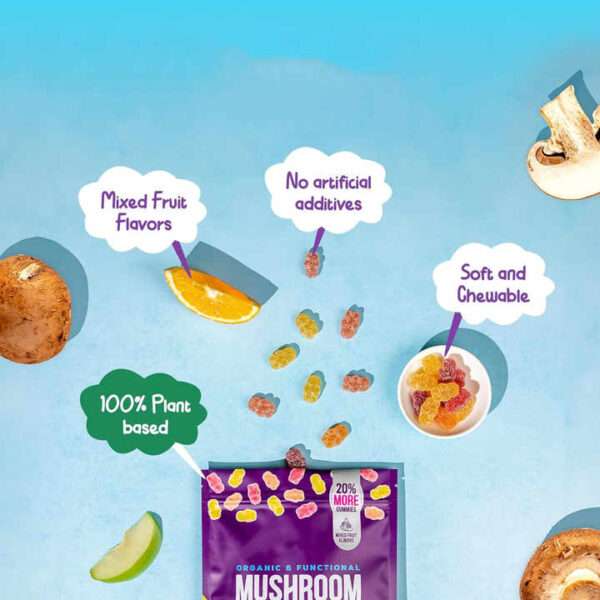 Private Label Mushroom Extract Gummies